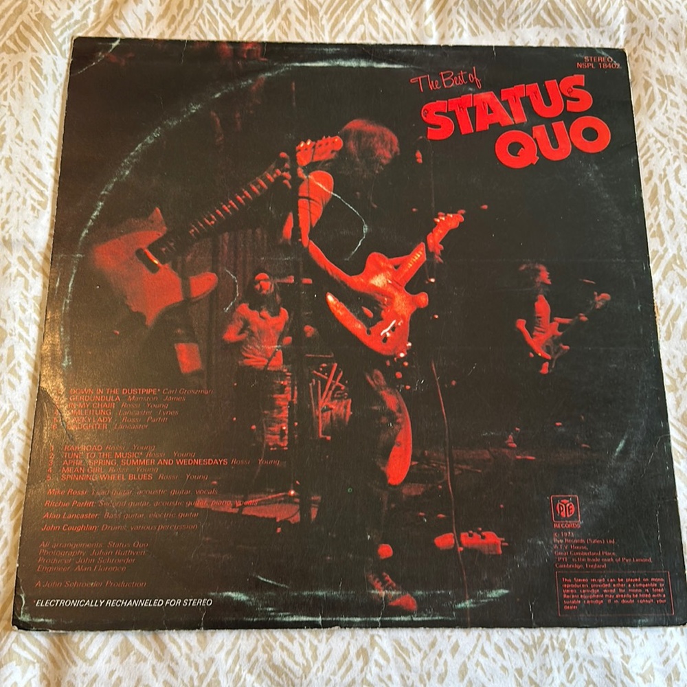 Vintage Status Quo Vinyl Record - Picture 4 of 12